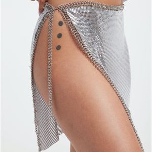 Good American Chainmail Skirt